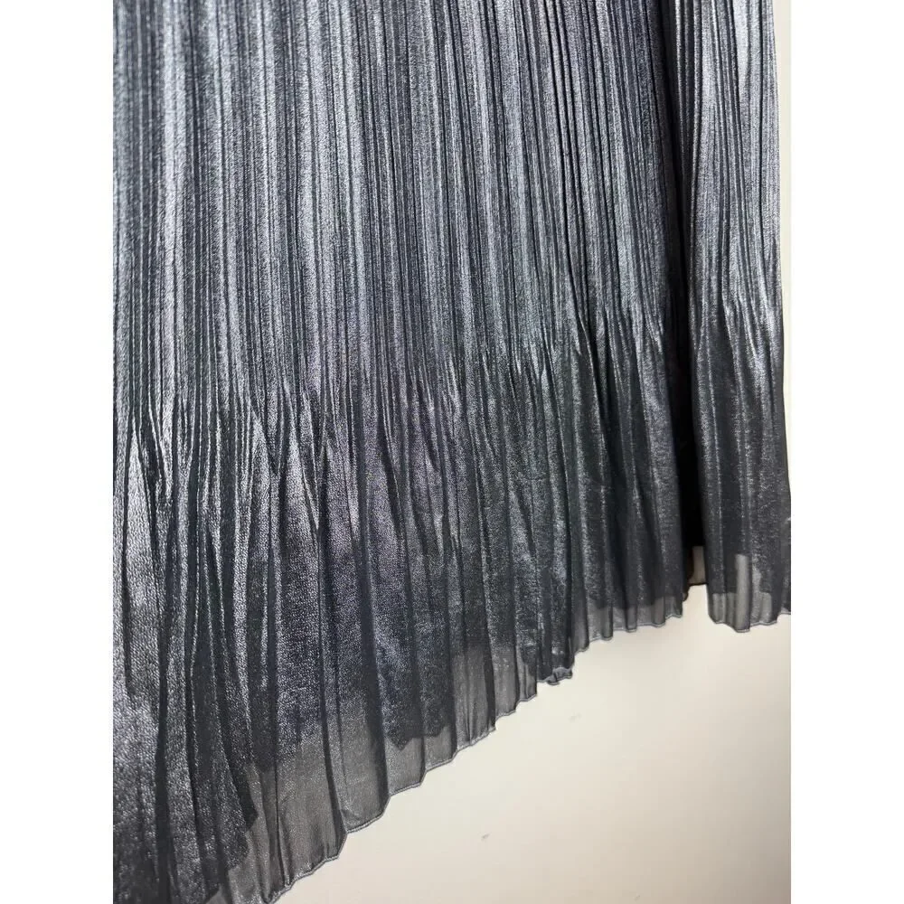 Scotch & Soda Maison Scotch Shiny Midi Skirt Sz. L